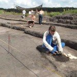 Археологические раскопки в Жидеевке