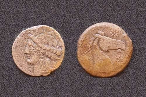 В Италии найден клад карфагенских монет